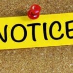 notice