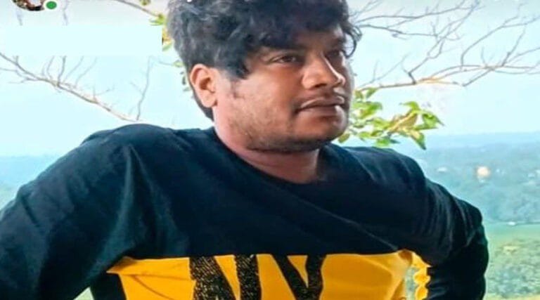 ट्रक की चपेट में आने से एक नवयुवक की मौत एक गंभीर -मृतक टीनू शर्मा 3 tunu
