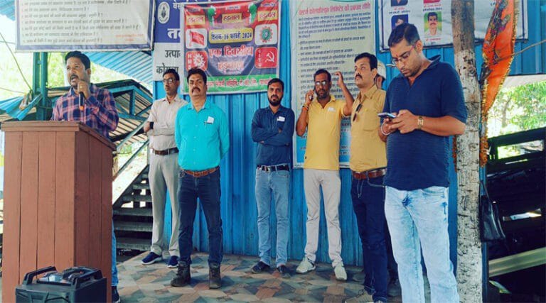 नियम विरुद्ध भुमिगत कामगारों को सरफेश में नियुक्त कर रहा तवा 2 प्रबंधन:: संयुक्त मोर्चा 13 wcl