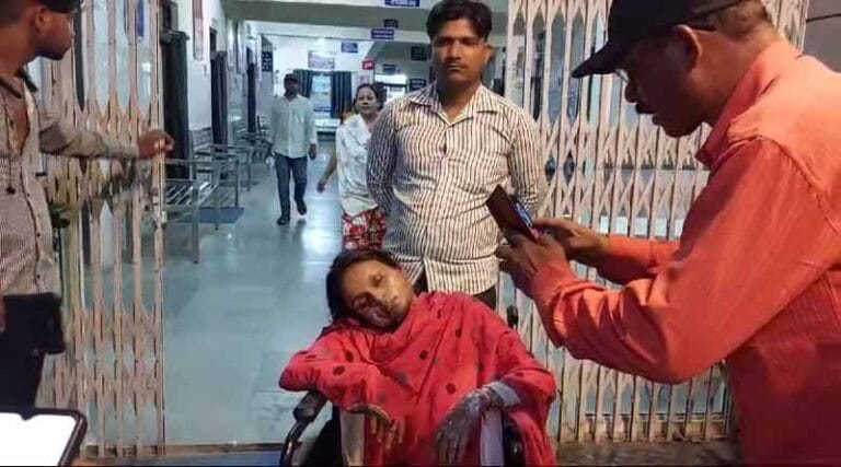 पत्नी पर केरोसिन डाल जलाया -हालत गंभीर 1 masum
