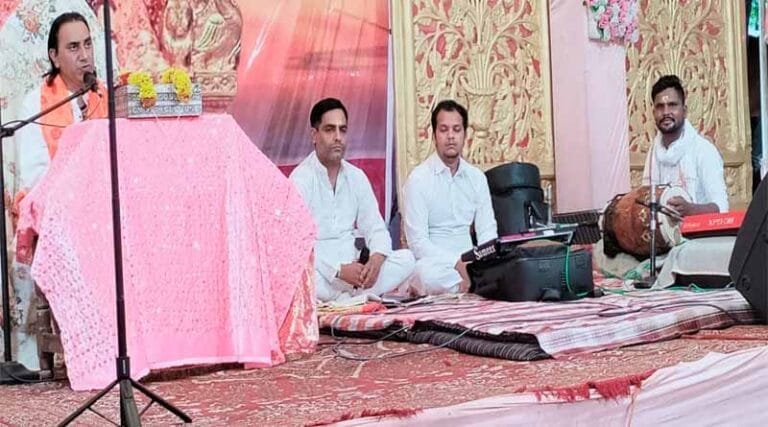 साईं कथा का भव्य समापन -अंतिम दिन साईं बाबा के विलक्षण चमत्कारों और उदी की महिमा का किया वर्णन 1 sai