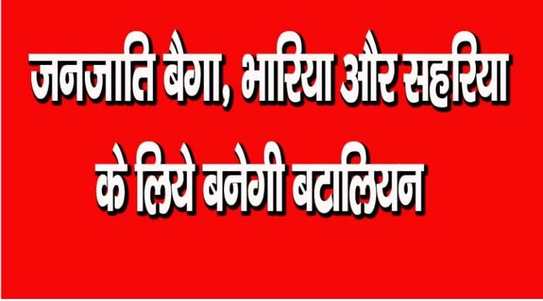 विशेष पिछड़ी जनजाति बैगा, भारिया और सहरिया के लिये बनेगी बटालियन : मुख्यमंत्री डॉ. यादव 19 angariya