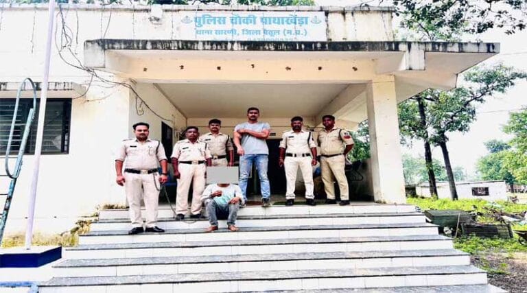 हत्या ,नकबजनी, शराब तस्करी जैसे जघन्य अपराधों मे 3 सालों से फरार शातिर आरोपी गिरफ्तार 29 chouki
