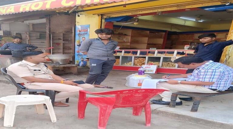 बैतूल जिले में खाद्य पदार्थों की शुद्धता एवं स्वच्छता पर विशेष अभियान 7 khady