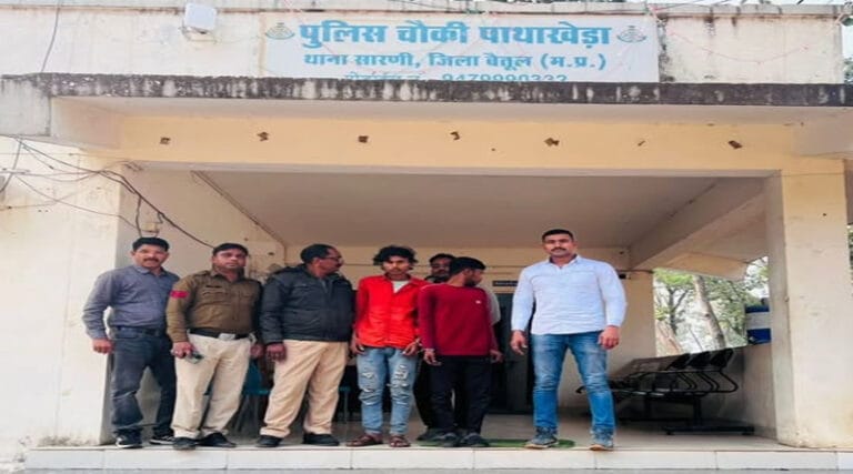 देशी शराब का अवैध परिवहन करते पकड़े गए 02 आरोपी, खदान चोरी की घटना में भी पाए गए लिप्त 23 chouki