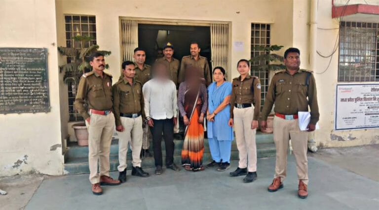 कोतवाली पुलिस ने हत्या के आरोपी भाई व बहू को किया गिरफ्तार 3 htya