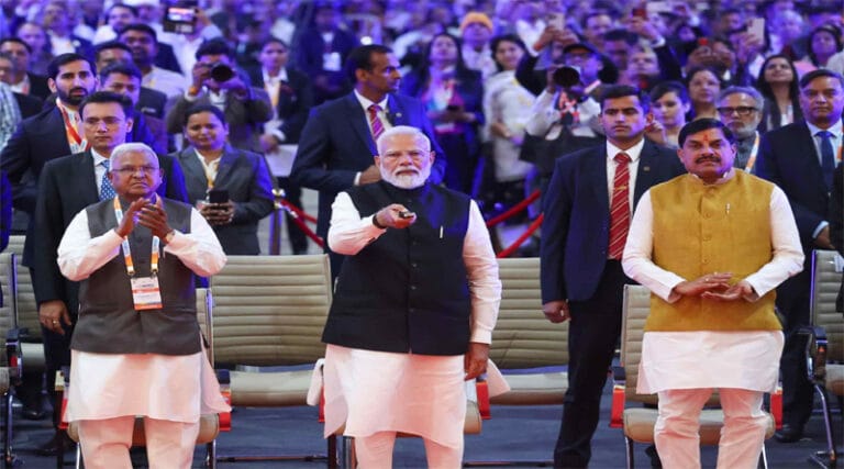 प्रधानमंत्री श्री मोदी द्वारा जीआईएस-2025 का शुभारंभ प्रदेशवासियों के लिये गौरवशाली क्षण 18 modi