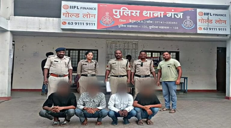 कंट्रोल रूम चौराहे पर उत्पात मचाने वालों को भेजा जेल 21 ganj