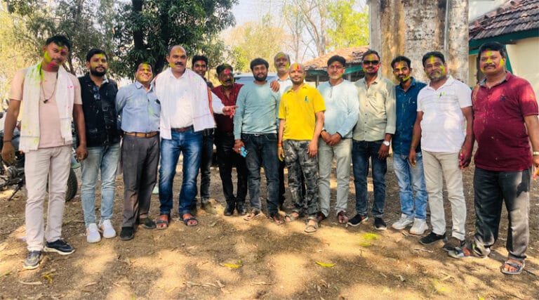 असेंबली ऑफ एमपी वर्किंग जर्नलिस्ट का होली मिलन समारोह फॉरेस्ट रेस्ट हाउस में हुआ संपन्न 19 sangh