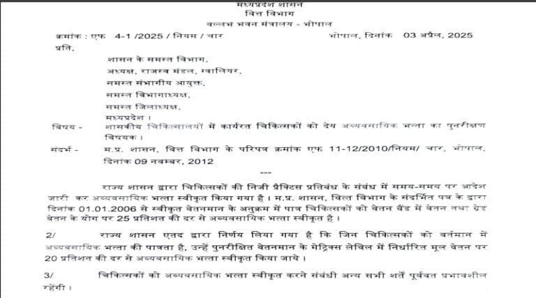 शासकीय अधिकारी-कर्मचारियों के गृह भाड़ा, यात्रा भत्ता, अव्यवसायिक, स्थायी यात्रा, उच्च पद भत्ता और अनुग्रह राशि के आदेश जारी 15 adesh'