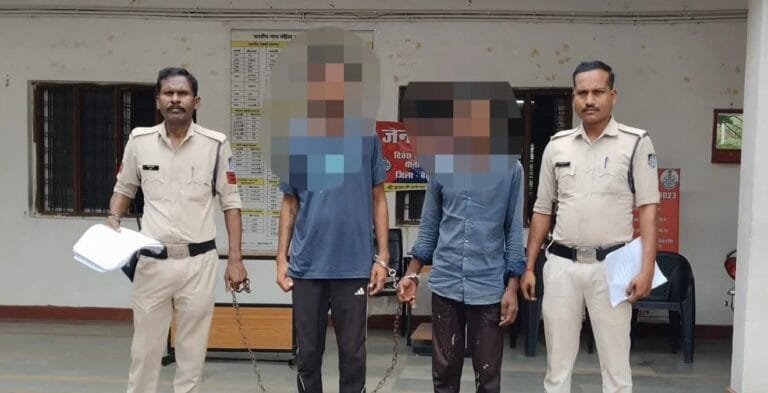 हत्या के प्रयास के दो फरार आरोपी को गंज पुलिस ने किया गिरफ्तार 23 FB_IMG_1758069082512