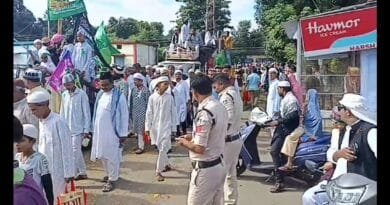 ईद मिलाद-उन-नबी पर निकली विशाल रैली, समाज ने किया भव्य स्वागत