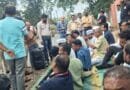 थाना प्रभारी को निलंबित करने की मांग, पत्रकार संगठन एसपी कार्यालय के सामने धरने पर