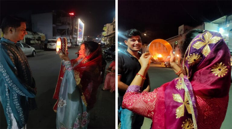 टैगोर वार्ड में सुहागिनों ने हर्षोल्लास से मनाया करवा चौथ 16 karwa
