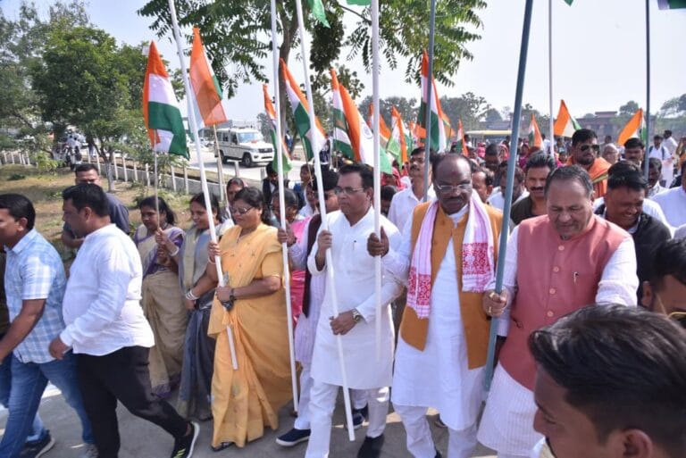 सरदार पटेल की 150वीं जयंती पर सारणी में निकला भव्य यूनिटी मार्च 17 सारणी में निकला भव्य यूनिटी मार्च
