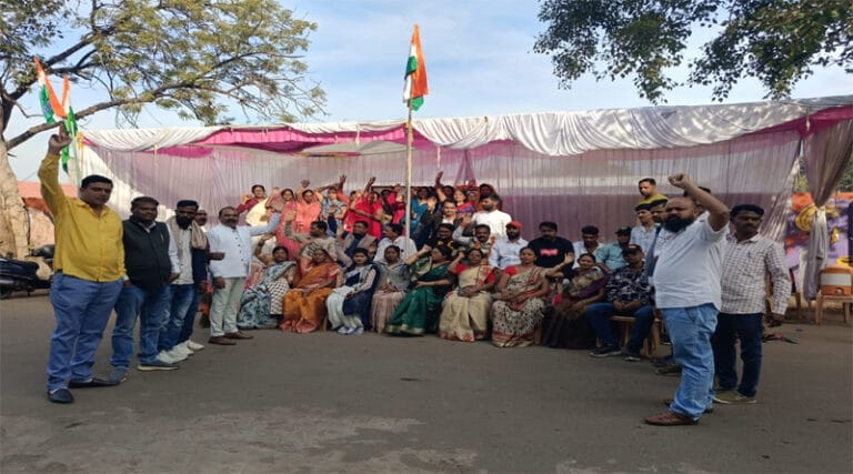 जनता की मांगों को लेकर छठवें दिन की क्रमिक अनशन जारी 7 cong