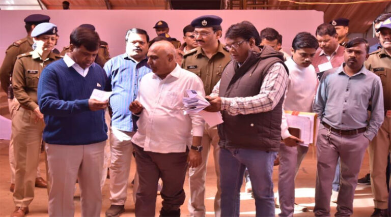 मेडिकल कॉलेज के शिलान्यास की तैयारियों का विधायक श्री खंडेलवाल ने लिया जायजा 15 hemant