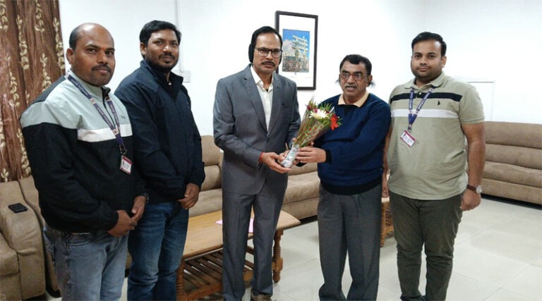 विद्युत मंडल कर्मचारी यूनियन ने किया नवागत मुख्य अभियंता एस के लिल्होरे का स्वागत 6 ceo