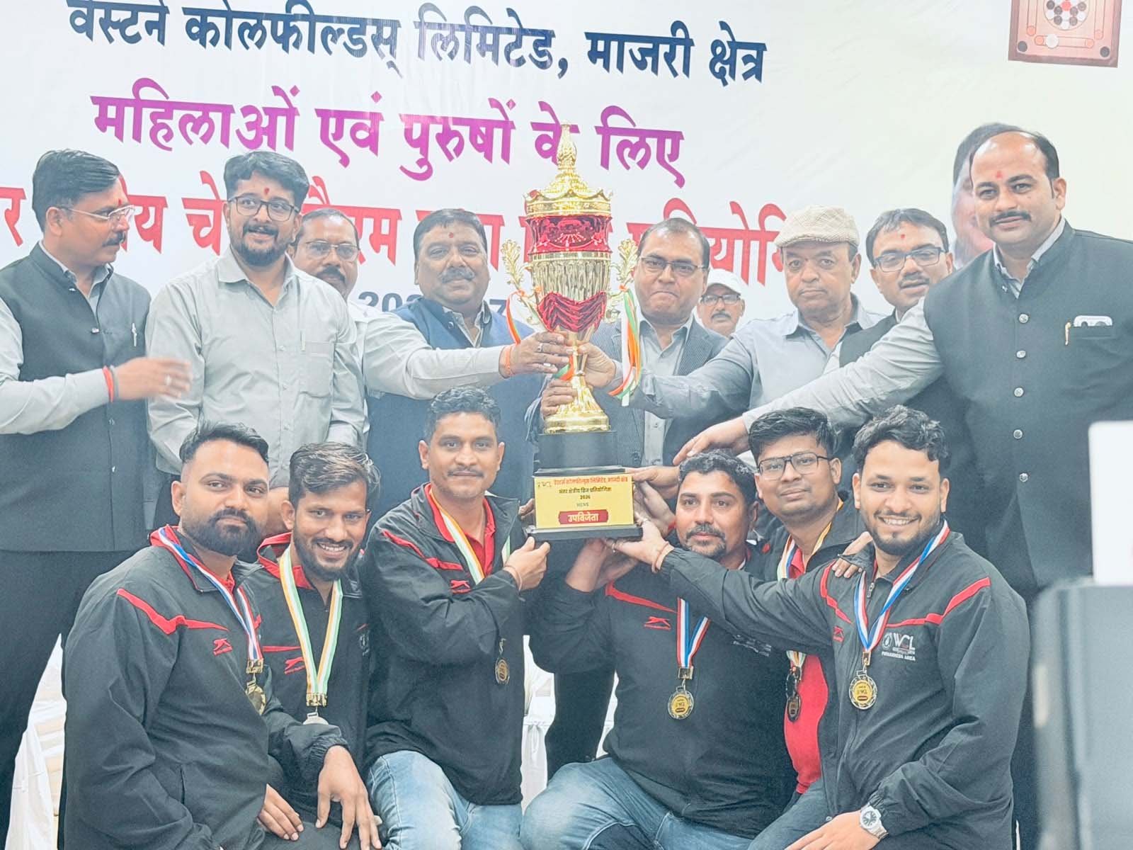 पाथाखेड़ा क्षेत्र ने रचा इतिहास, वेकोली अंतरक्षेत्रीय खेल प्रतियोगिता में शानदार प्रदर्शन 4 pkd3