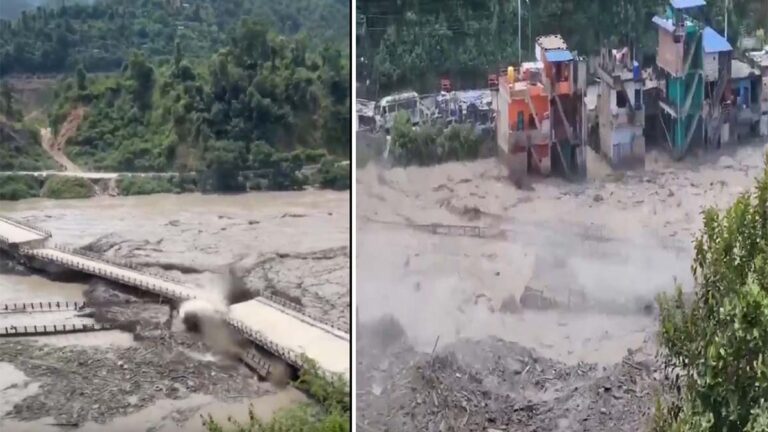 nepal flood 2026 tibet border