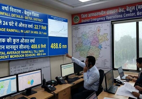 "बैतूल मौसम समाचार: सारनी और घोड़ाडोंगरी क्षेत्र में लगातार रिमझिम बारिश, मप्र के इन 12 जिलों में येलो अलर्ट जारी" 8 betul barish