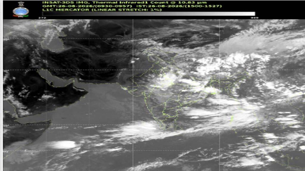 MP weather update मौसम का यू-टर्न: अगले 24 घंटे में इन 7 जिलों में आंधी-तूफान के साथ भारी बारिश की चेतावनी 1 MP weather update