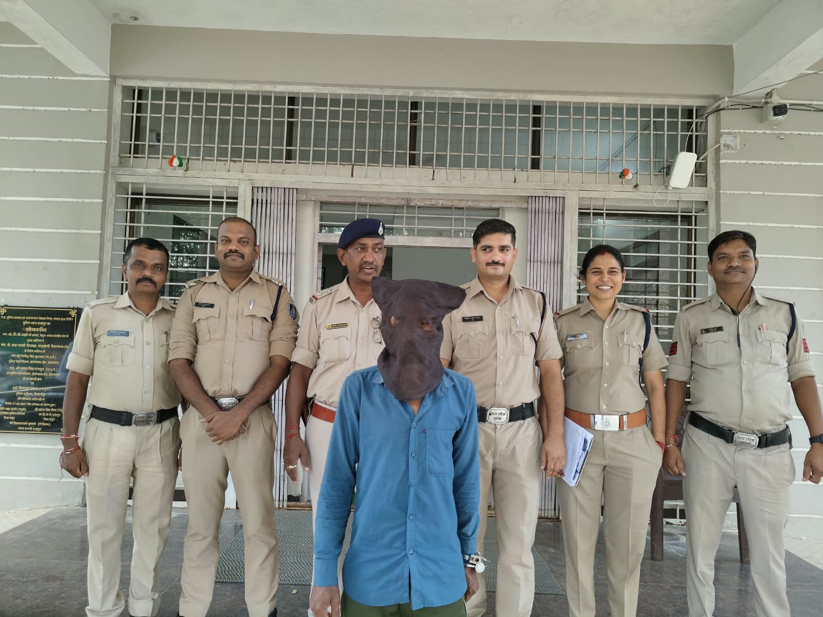 shahpur pulis dushkarm mamla