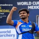 तीरंदाजी विश्वकप में श्री बोम्मादेवरा ने जीता स्वर्ण पदक 18 denra