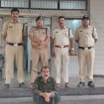 ग्राम घुघरी में धर्म परिवर्तन के मामले में 10 हजार का इनामी फरार आरोपी गिरफ्तार 19 ghughri