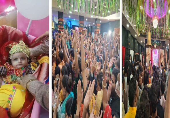श्री राधाकृष्ण मंदिर गंज में हर्षोल्लास से मनाया श्रीकृष्ण जन्माष्टमी का पर्व 9 krushn