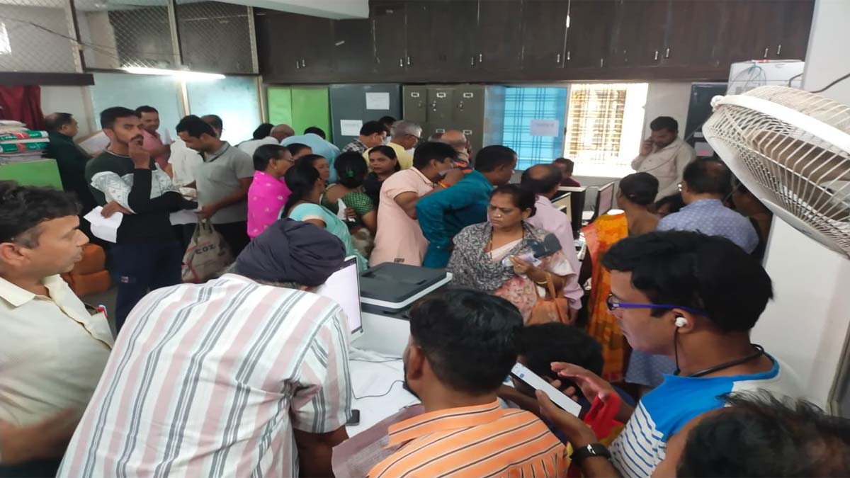 नगर पालिका में लोक अदालत में 244 प्रकरणों का निपटारा 8.74 लाख की वसूली 1 national lok adalat sarni